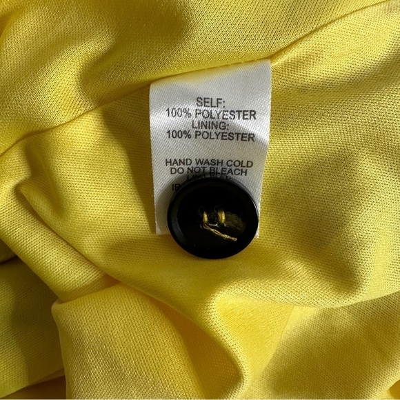 Lulu's yellow floral mini dress medium - Picture 2 of 8